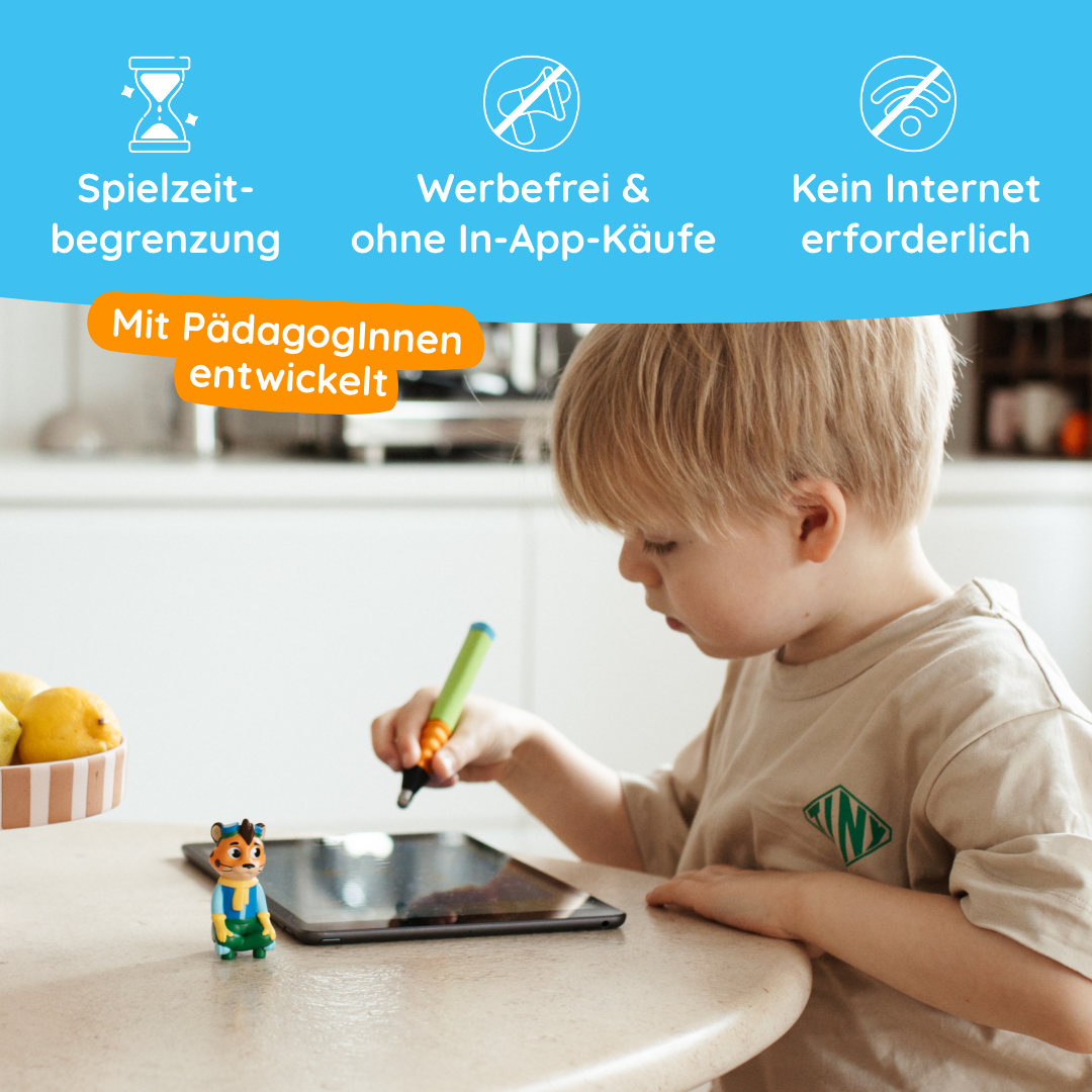 Kinderfreundliches Lernen mit Figur Leo "meine Gefühle"