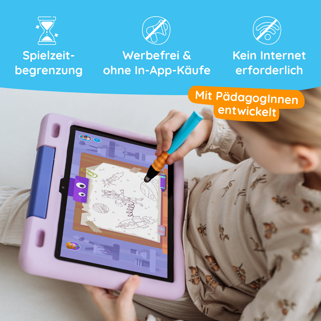kinderfreundliches Lernen mit Figur Yuki